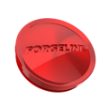 Transparent Red Powder Coat