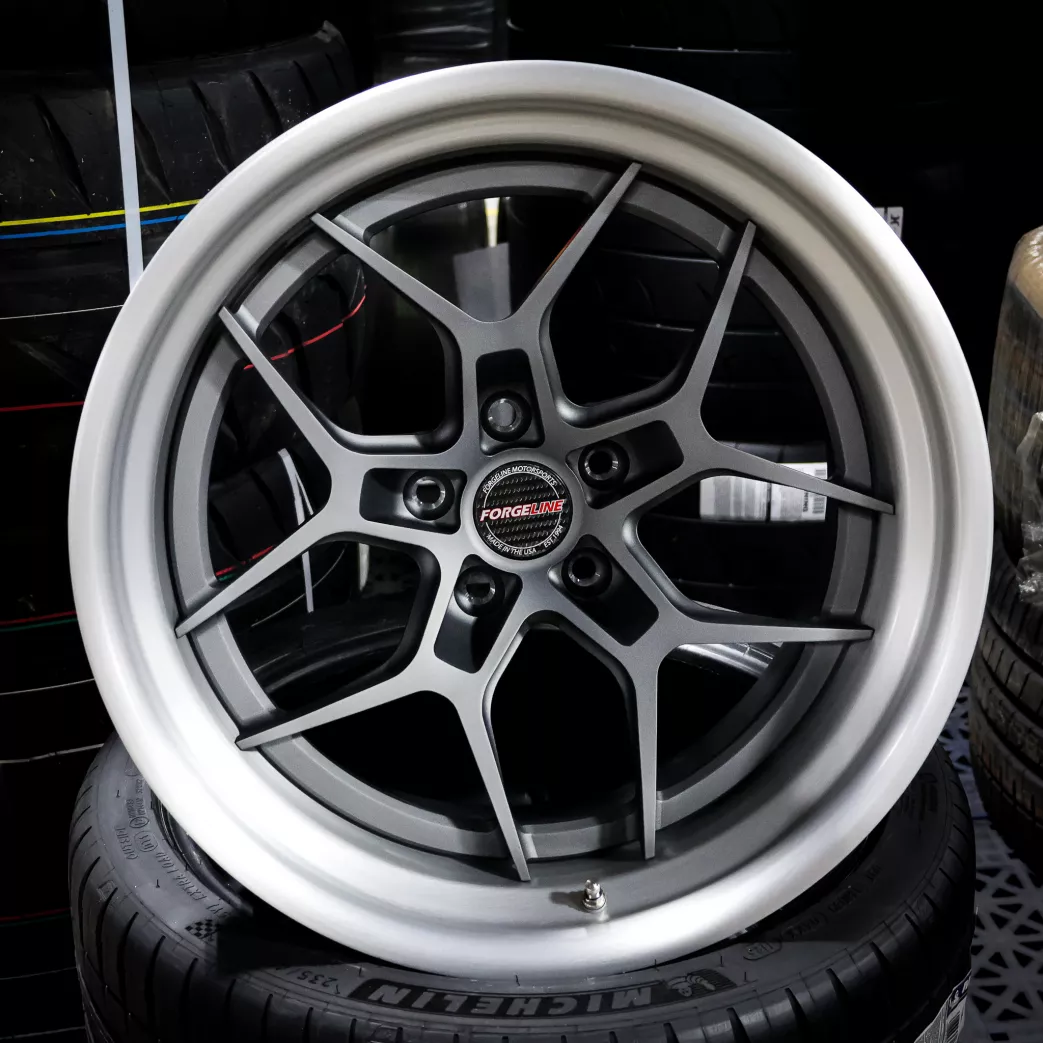 Frozen Charcoal Powder Coat