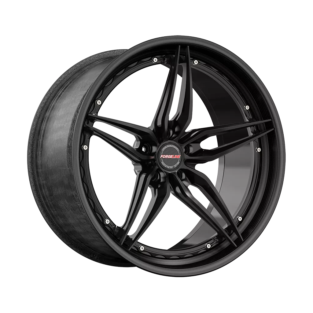 HS03C Finished in Satin Black with Exposed Hardware