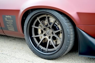 GA3C with Satin Bronze Center & Gloss Black Outer on the Dutchboys Hot Rods '71 Camaro