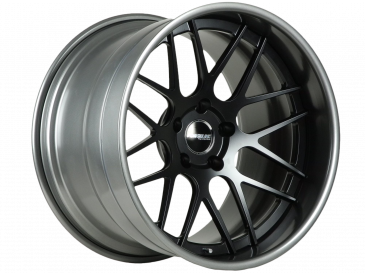 DE3C finished with Satin Black center and Gunmetal outer