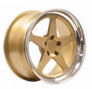 FF3 finished with Matte Gold center and inner and Polished outer
