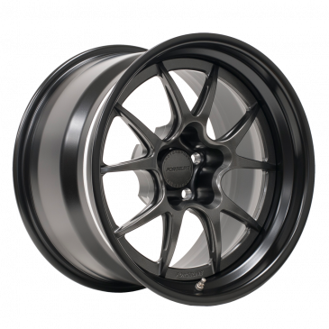 GA3R Open Lug finished with Satin Graphite center and Satin Black outer