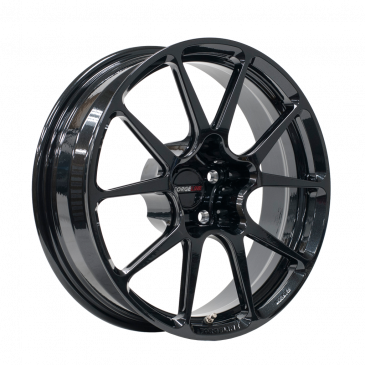 GS1R Skinny 18x5.0 finished in Carbon Black