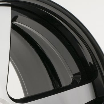 Powder Coated Outer - Gloss Black