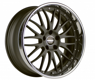 MD3P finished with Matte Black center and Polished outer