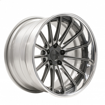 MS3C finished with Graphite/HTM center and Polished outer