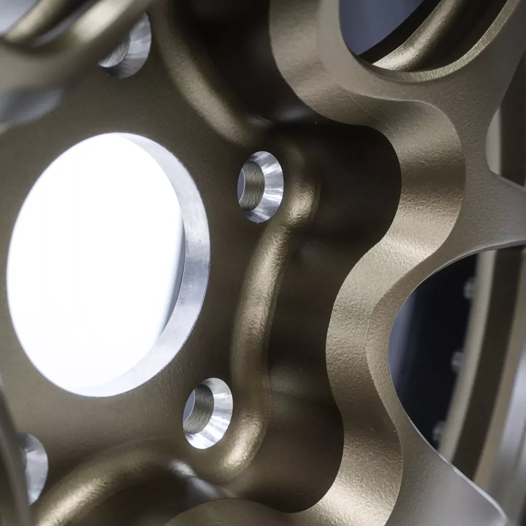 Medium Anodized Bronze Powder Coat