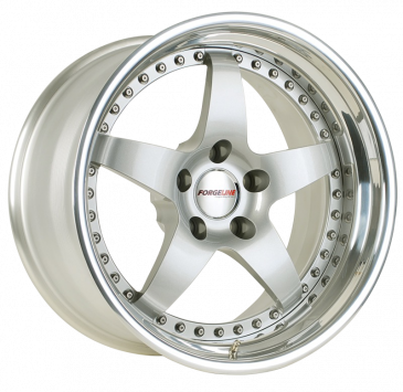 SO3 finished with Silver center and Polished outer