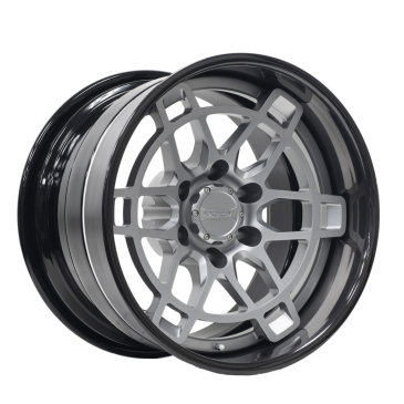 TR31 finished with Satin Hyper Sliver center and Black Pearl outer