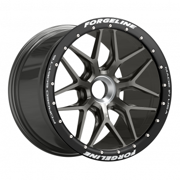 NW105 Beadlock finished in Pearl Gray with Satin Black beadlock ring