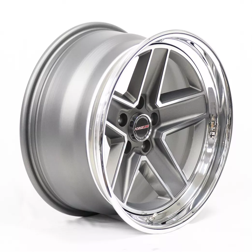 IR3C Finished with Titanium/HTM Center and Polished Outer