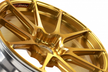 GA1R Open Lug finished in Tinted Gold Transparent