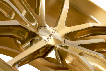 AR1 finished in Tinted Gold Transparent, closeup 2