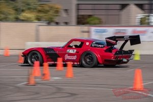 2022 King of the Desert Josh Leisinger in his 1964 Chevrolet Corvette on Forgeline one piece forged monoblock GS1R wheels