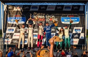 IMSA GS Class Podium at VIR