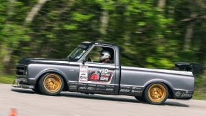 2nd Place GTT: Scott Maeyaert, 1972 Chevrolet C10 on Forgeline forged three piece GX3 Open Lug wheels