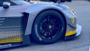 Chevrolet Corvette Z06 GT3.R, wheel closeup