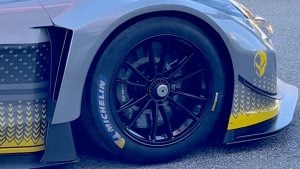 Chevrolet Corvette Z06 GT3.R, wheel closeup