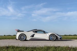 Hennessey Venom F5 Revolution on Forgeline GT1 5-Lug wheels, profile