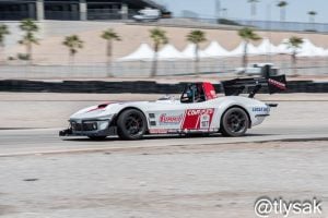 Runner-Up Jared Leisinger in his 1964 Chevrolet Corvette on Forgeline one piece forged monoblock GS1R wheels