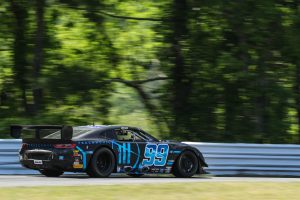 The no.99 Trackhouse Racing Chevrolet Camaro competes at Lime Rock