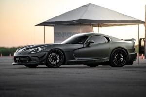 Ryan Lewakowski’s Calvo Motorsports Dodge Viper on Forgeline forged monoblock GS1R-6 Beadlock wheels